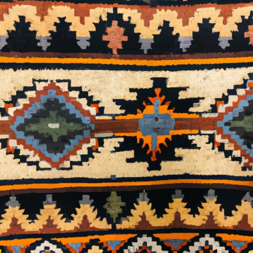 Modern Southwestern Style Rug for Home